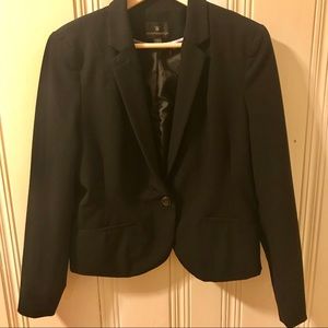 Black suit jacket